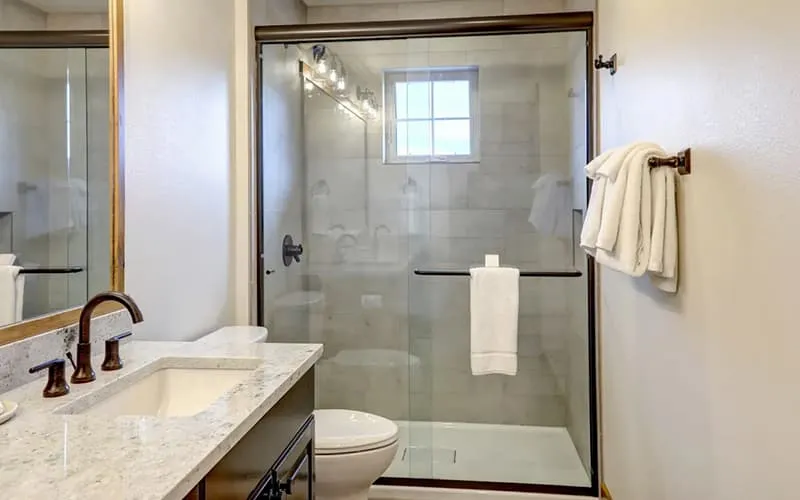 Tub-to-shower conversion